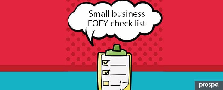 EOFY Tax Check list from Prospa