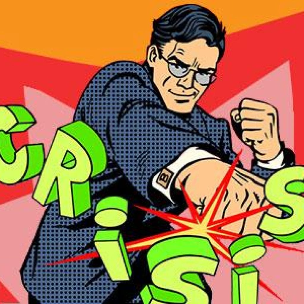 Solving a crisis effectively is a quality of a good leader