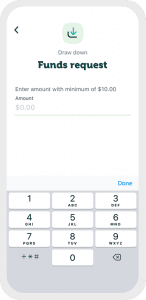 iphonex-draw-down-amount