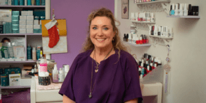 Independent business owner in a beauty store, symbolising operational growth