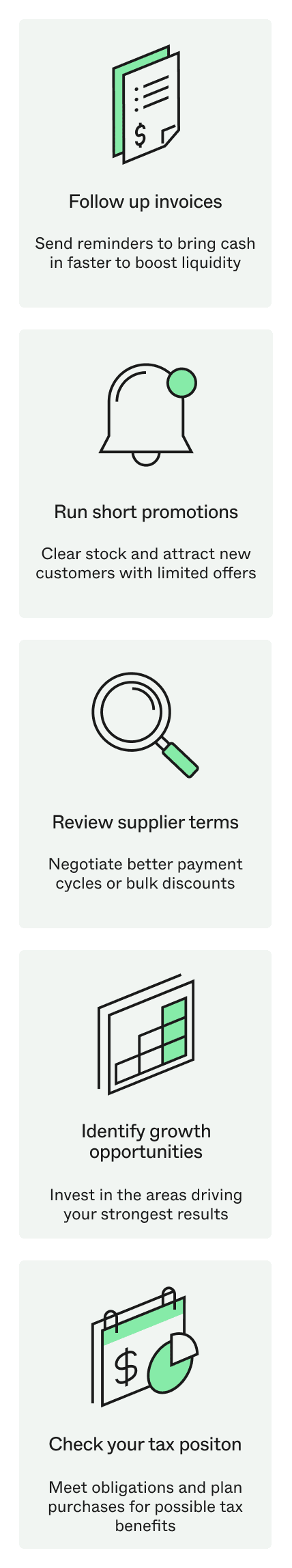 End the year strong infographic