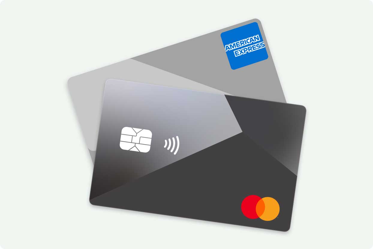 Credit Cards - AMEX and Mastercard overlapping